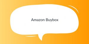 Amazon Buybox